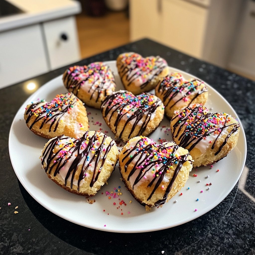 Mini Herz Kuchen Rezept