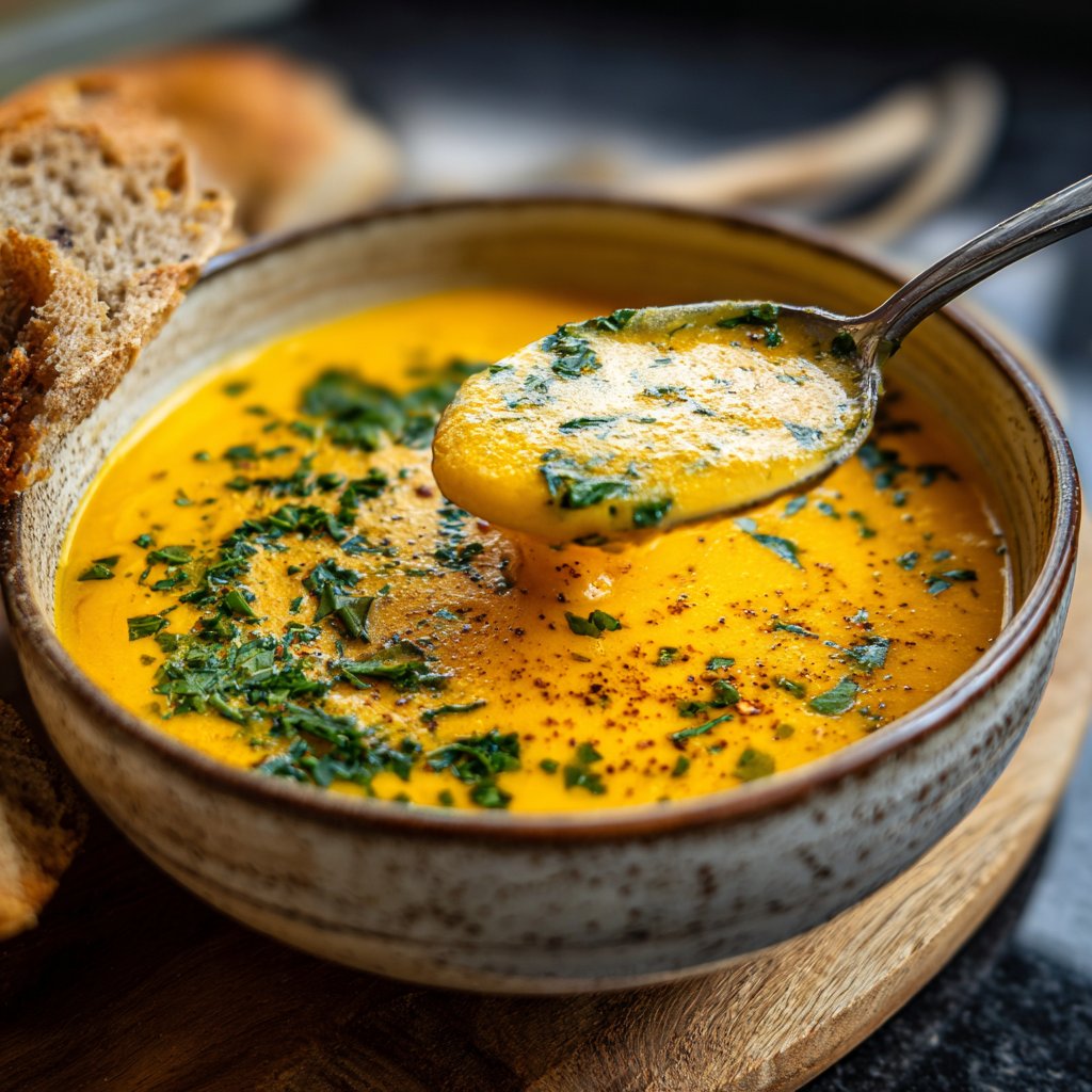 Blumenkohlsuppe mit Ingwer