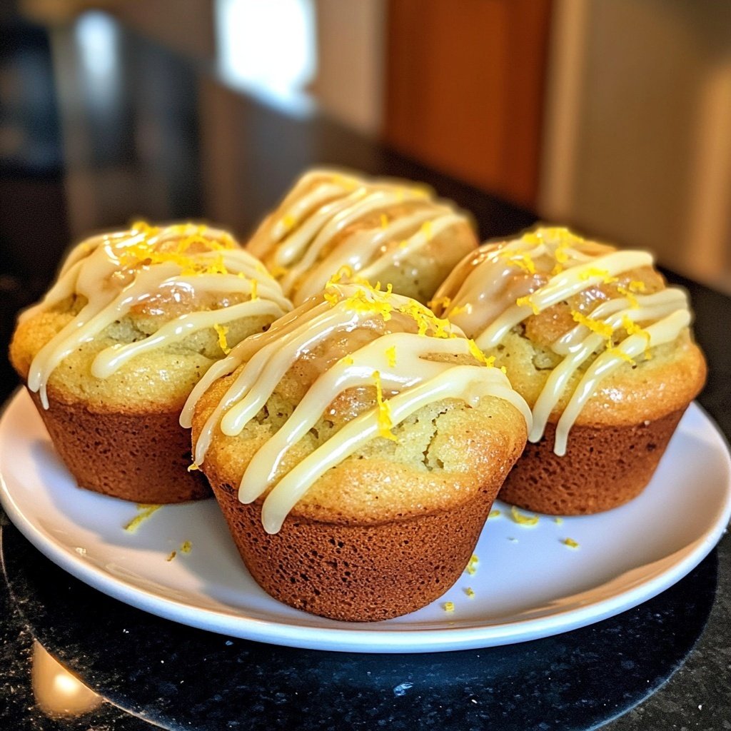 Zitronenkuchen Muffins