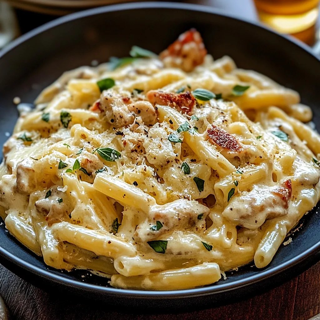 Heirate mich-Hähnchen-Pasta