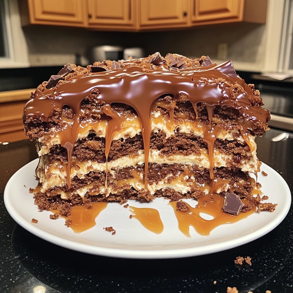 Snickers Kuchen
