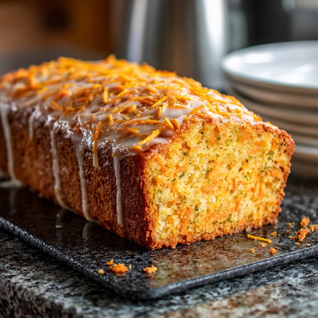 Karottenkuchen Mit Orangenzeste