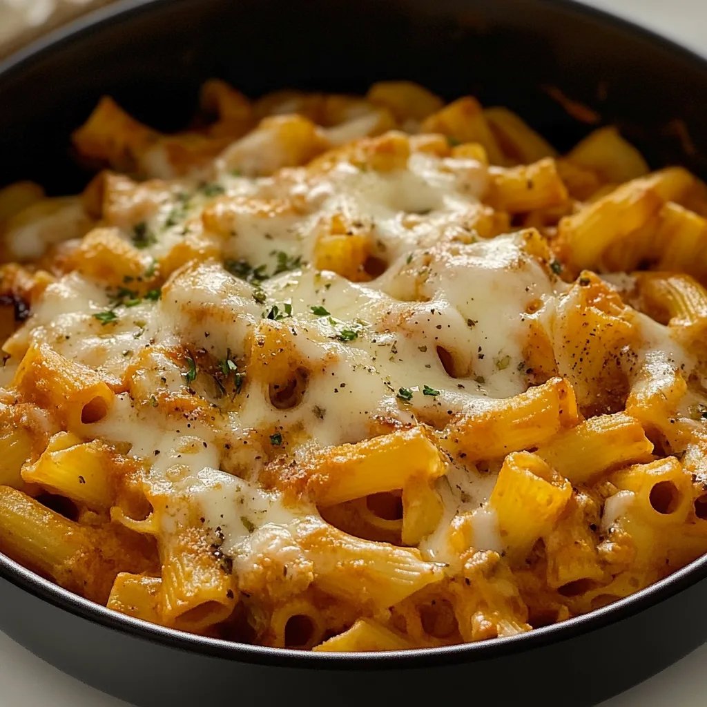 Die beste Käse-Hühnchen-Pasta