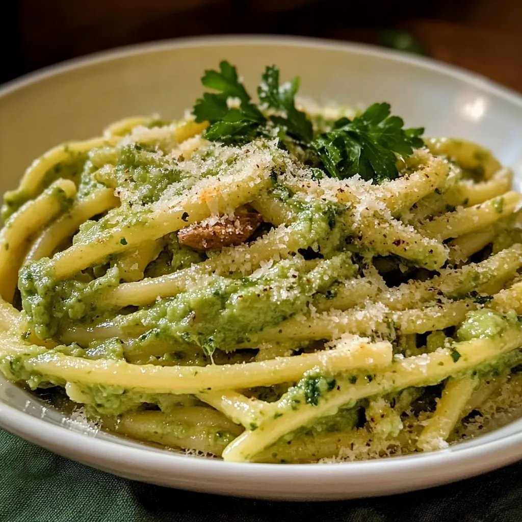 Cremige Avocado-Pasta