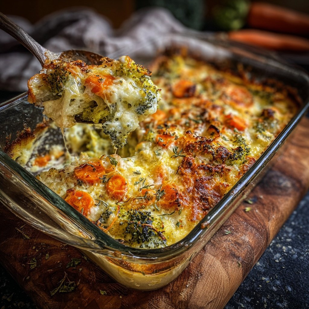 Brokkoli Auflauf Mit Möhren