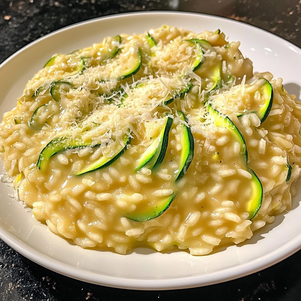 Risotto mit Zucchini