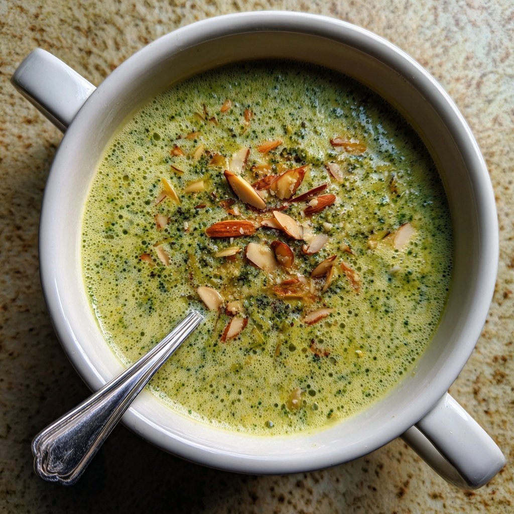 Brokkoli Mandel Suppe