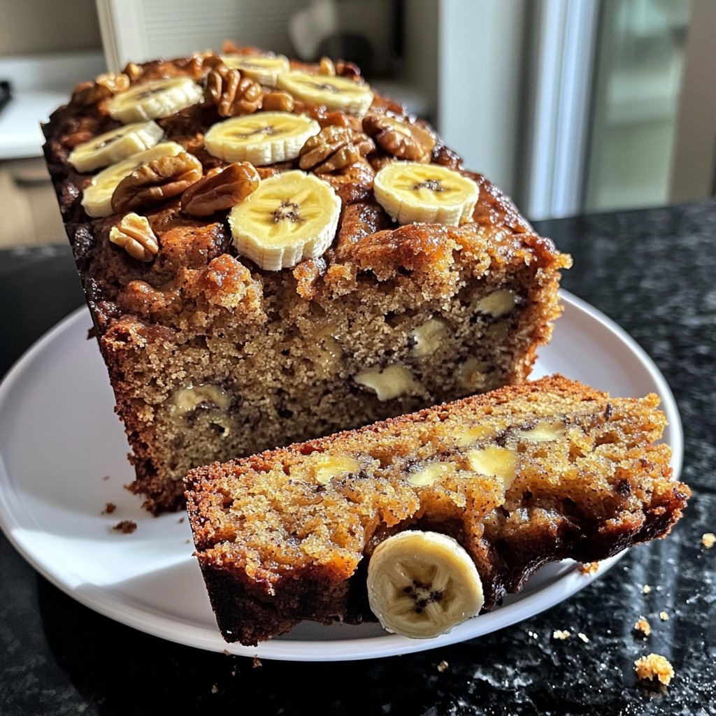 Bananenbrot zum Frühstück