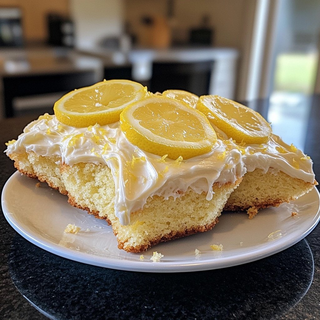 Zitronenkuchen für Kinder